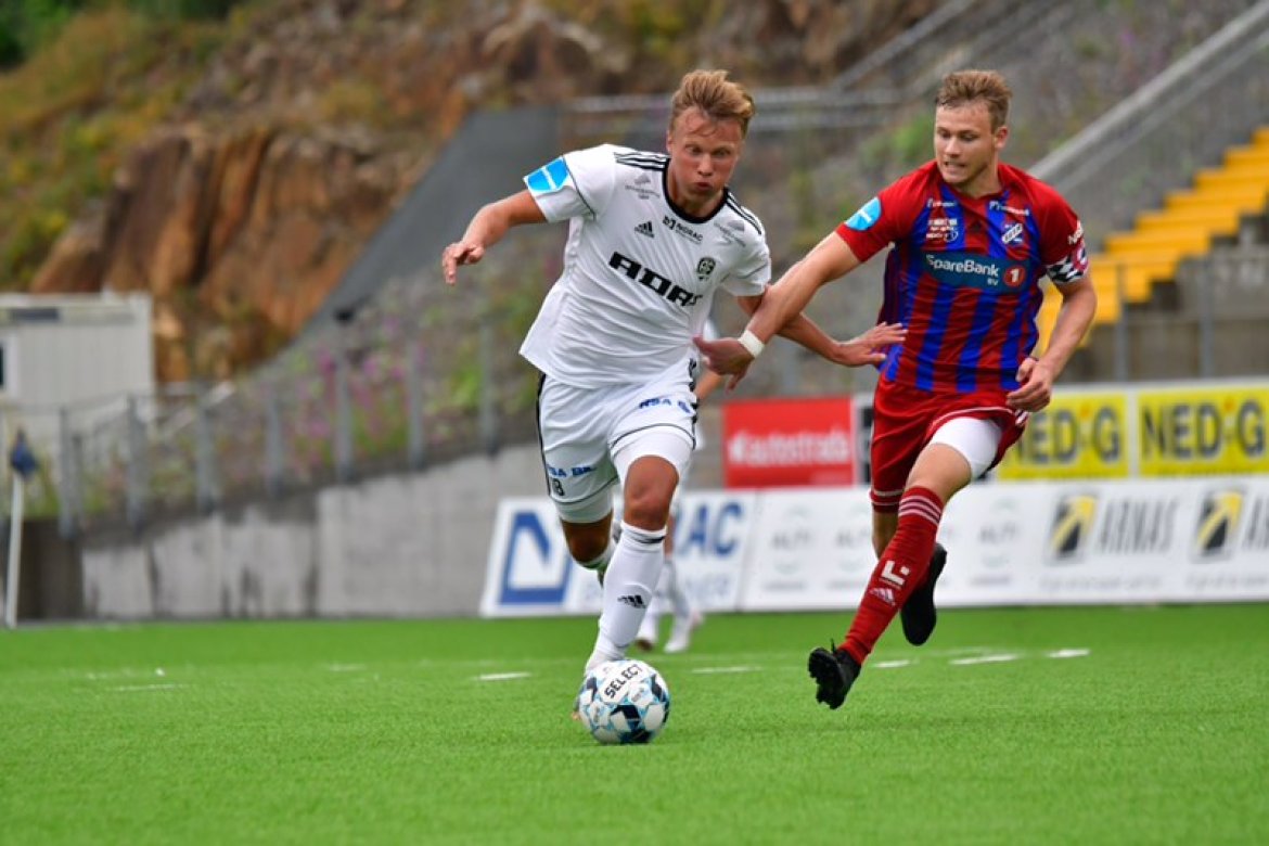 Markus Håbestad viste friske takter da han kom inn det siste kvarteret.