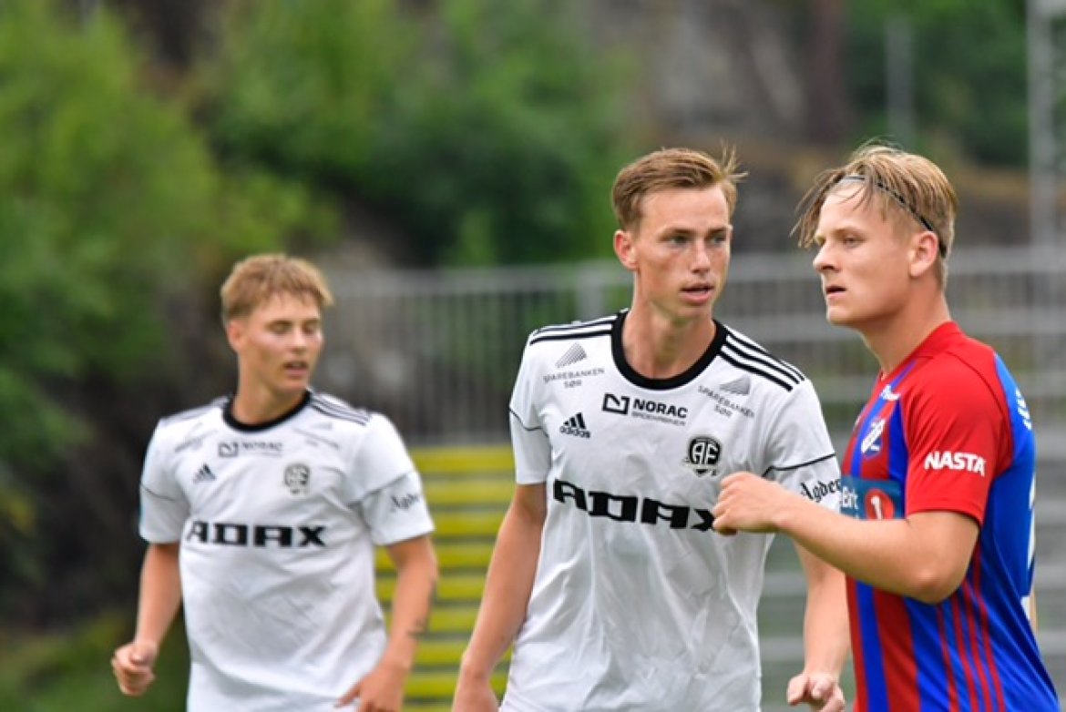 Kristian Eriksen var nær ved å få sin første nettkjenning for sesongen.