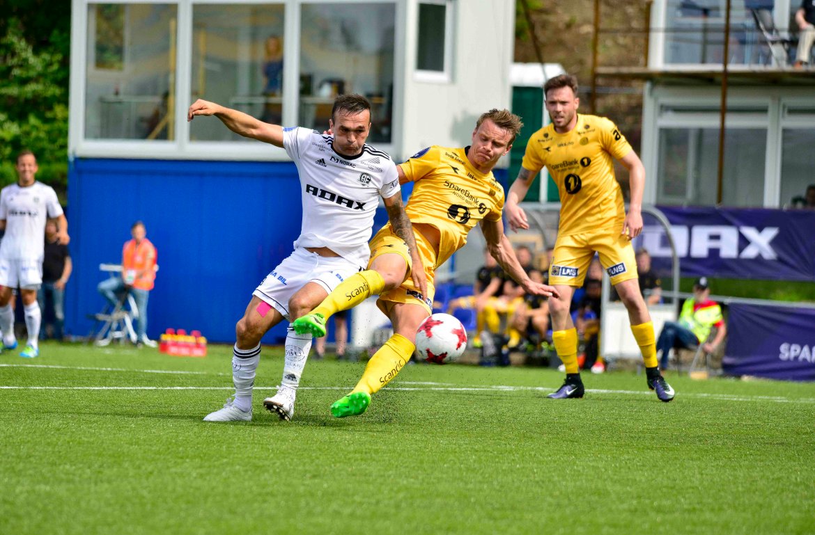 Wilhem Pepa kjempet tappert, men kom ikke på scoringslisten mot Bodø/Glimt.