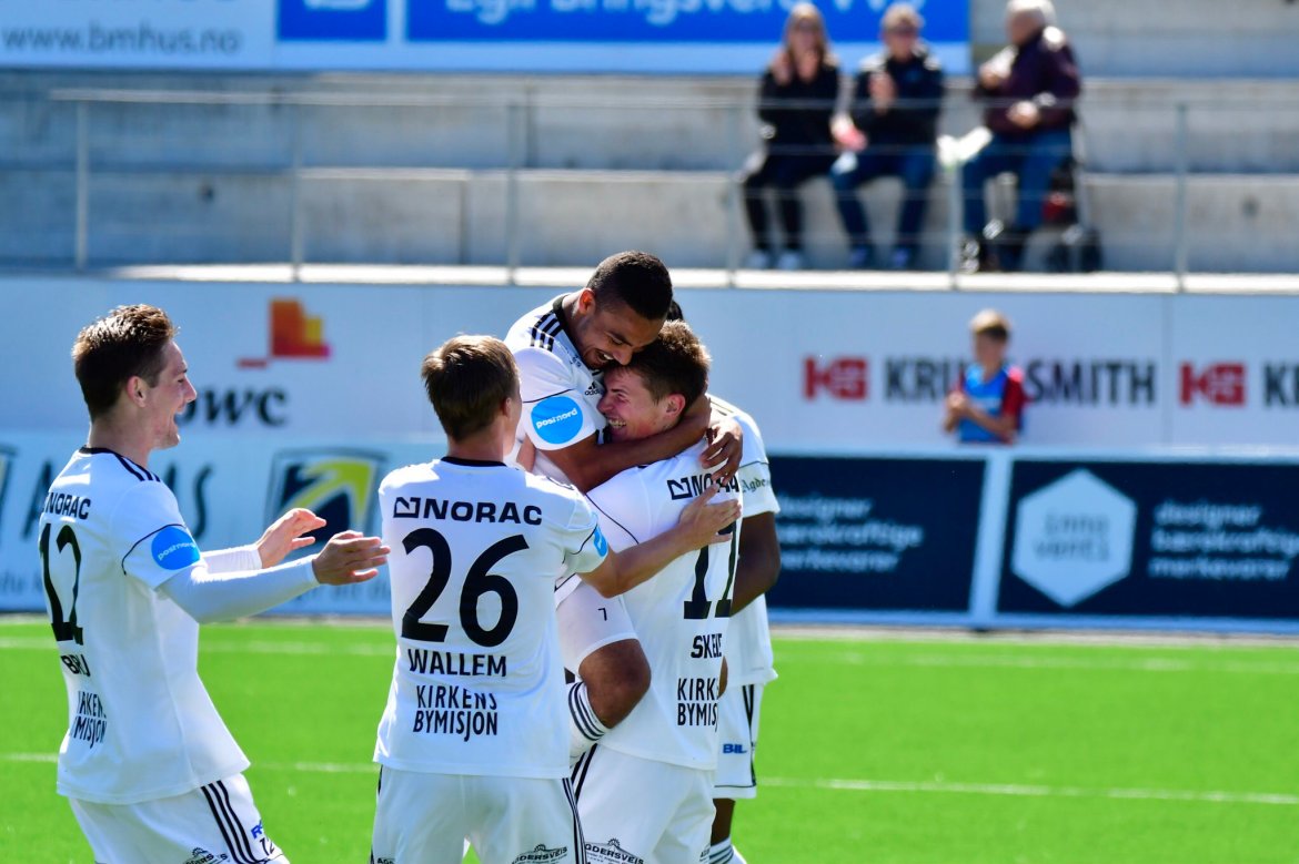 Preben Skeie satte inn den avgjørende 2-0-scoringen med rundt 10 minutter igjen av kampen.