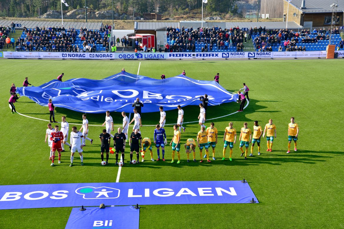 Før kampen mot Ull/Kisa.