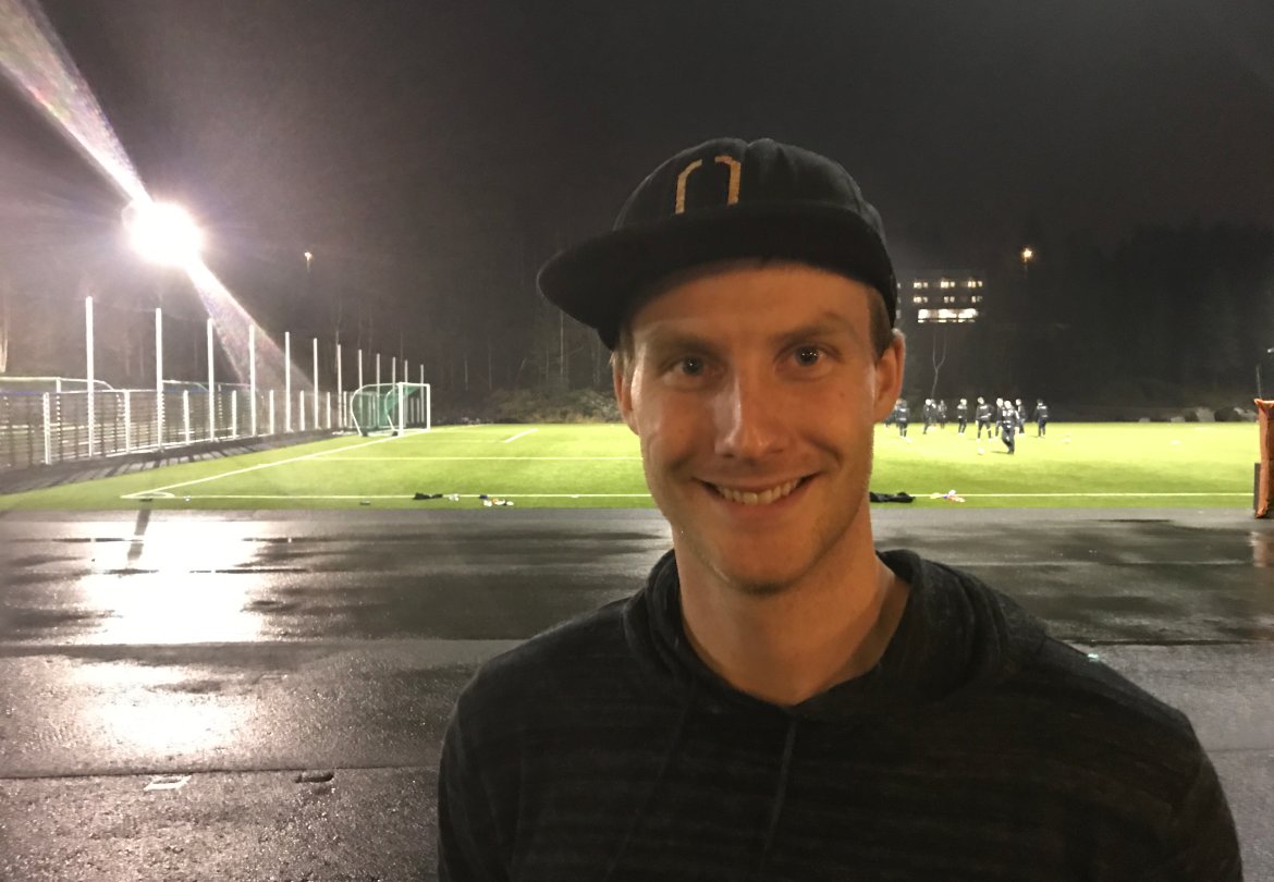 Sune Kiilerich er fornøyd med å være på plass i Arendal - og gleder seg til sommeren!