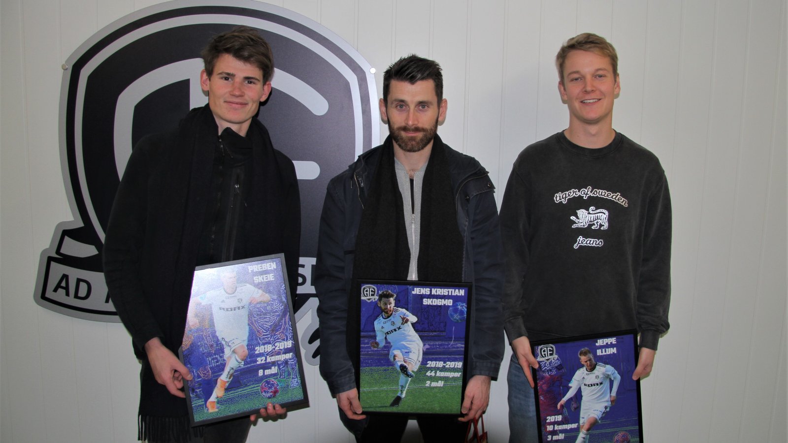 Preben Skeie, Jens Kristian Skogmo og Jeppe Illum ble takket av på årsavslutningen på Norac stadion 3. desember. Også Rasmus Lynge Christensen ble takket av, men han var ikke til stede. 