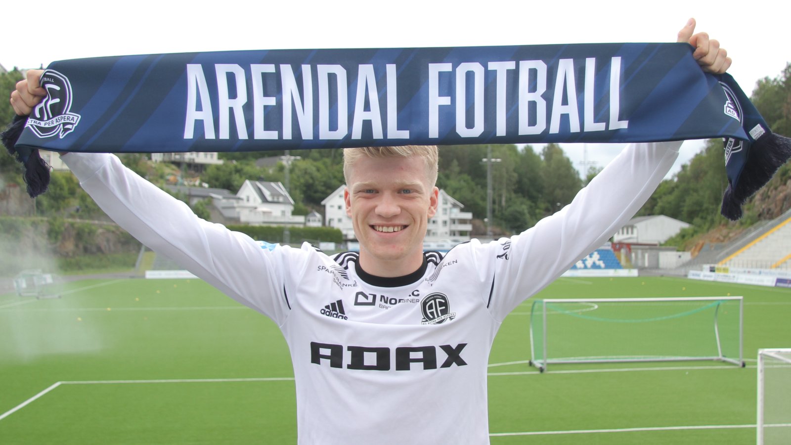 Tobias Arndal er klar for Arendal Fotball.